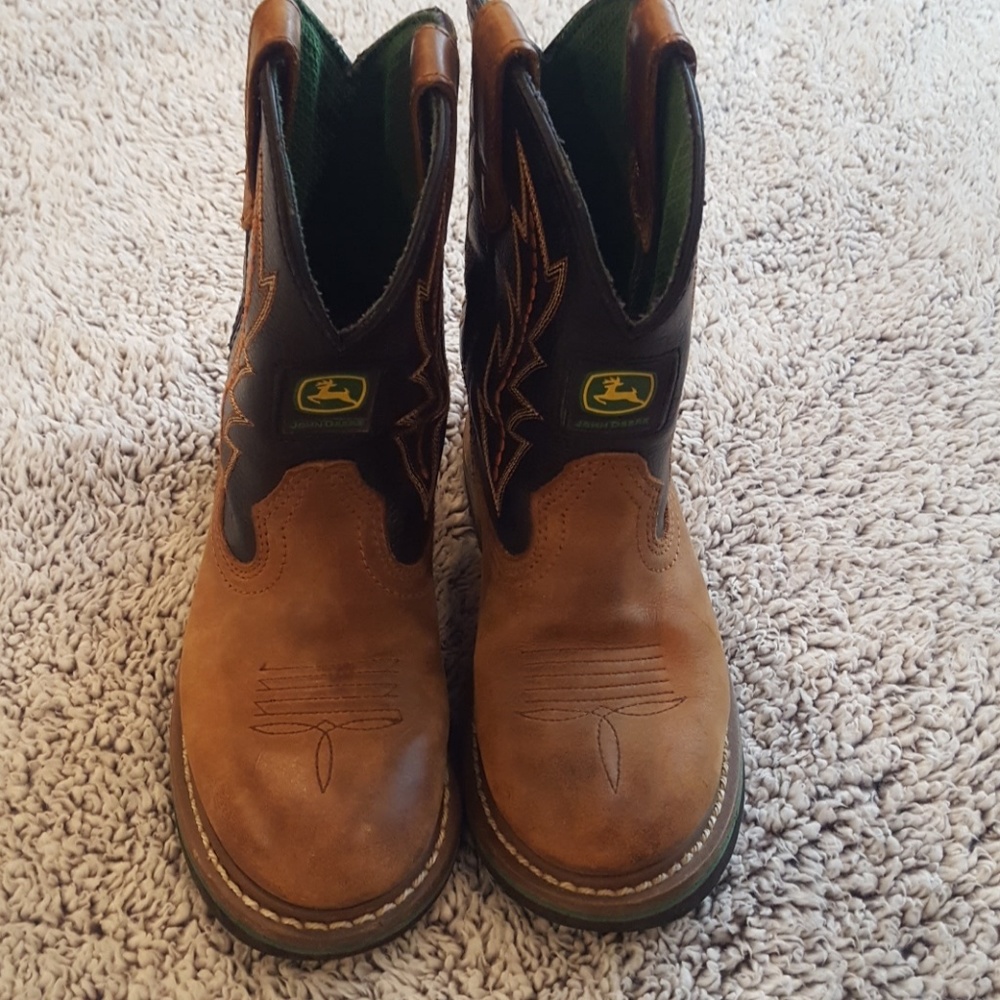 Boys John Deere cowboy boots
